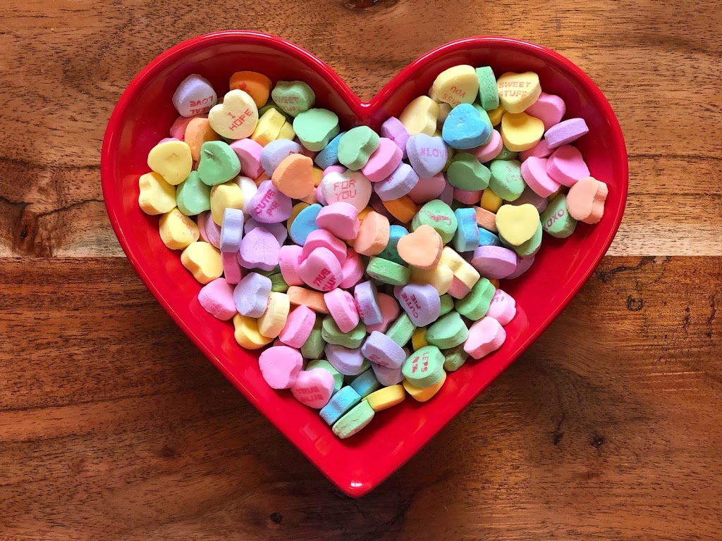Candy Heart Numbers and Math Activities