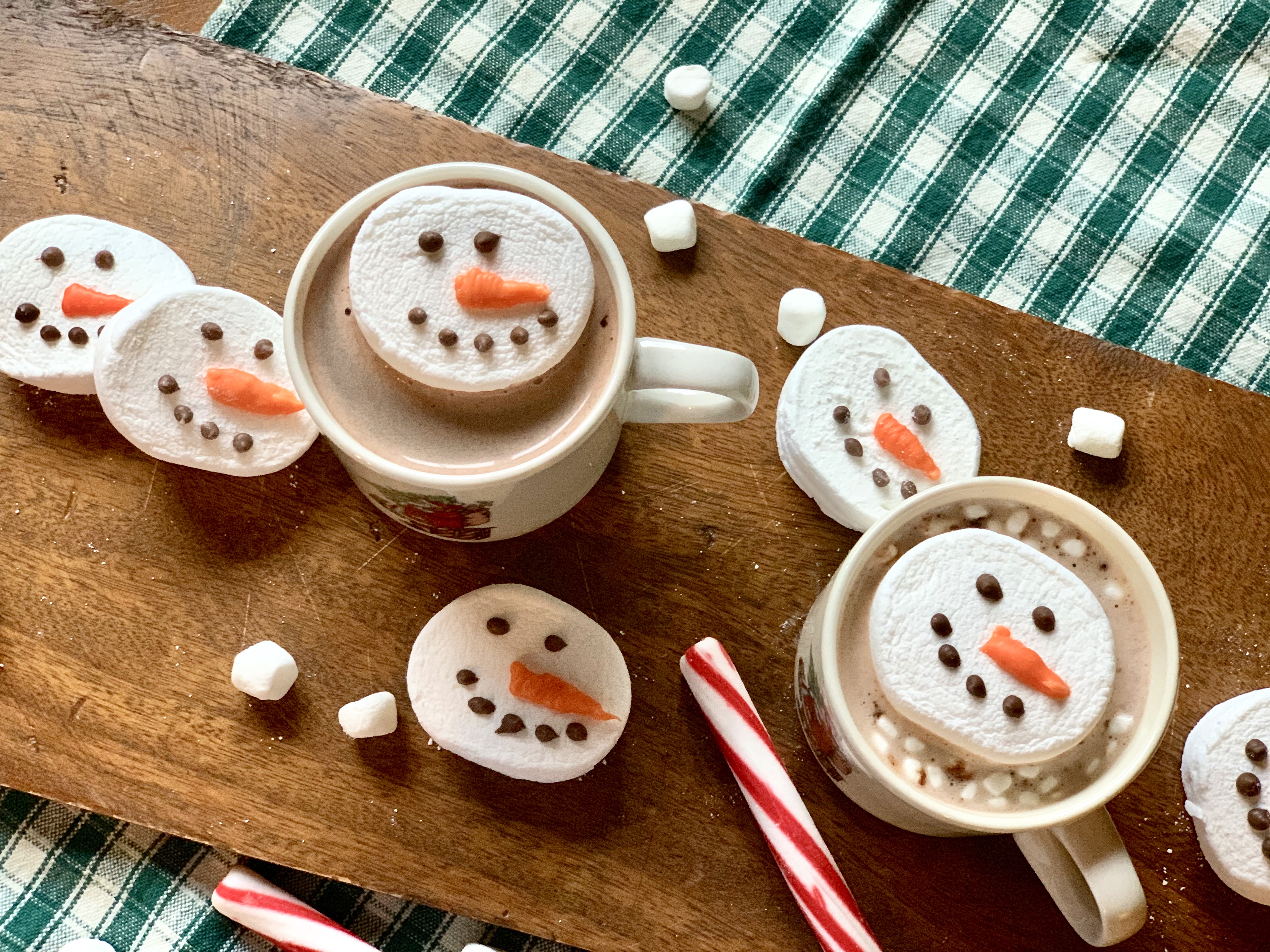 Copycat Sur La Table Marshmallow Snowmen Hot Cocoa Toppers